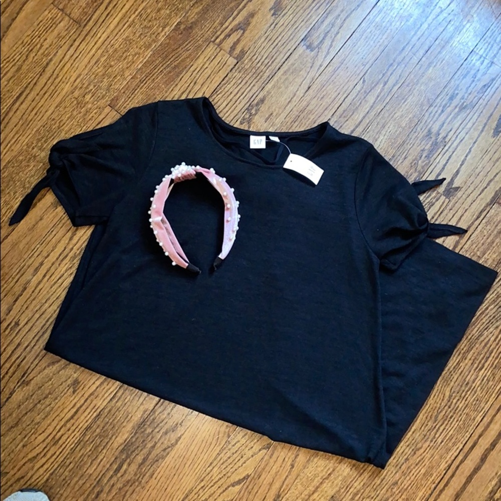 GAP Black Swing Dress NWT